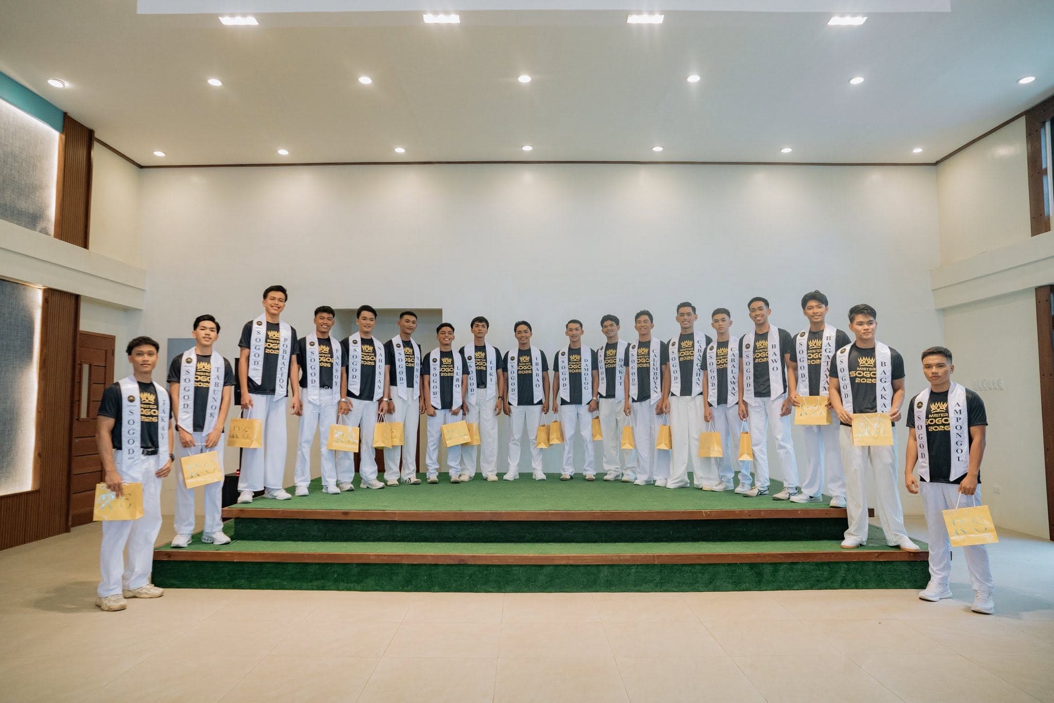 Official candidates of Mister Sogod 2026